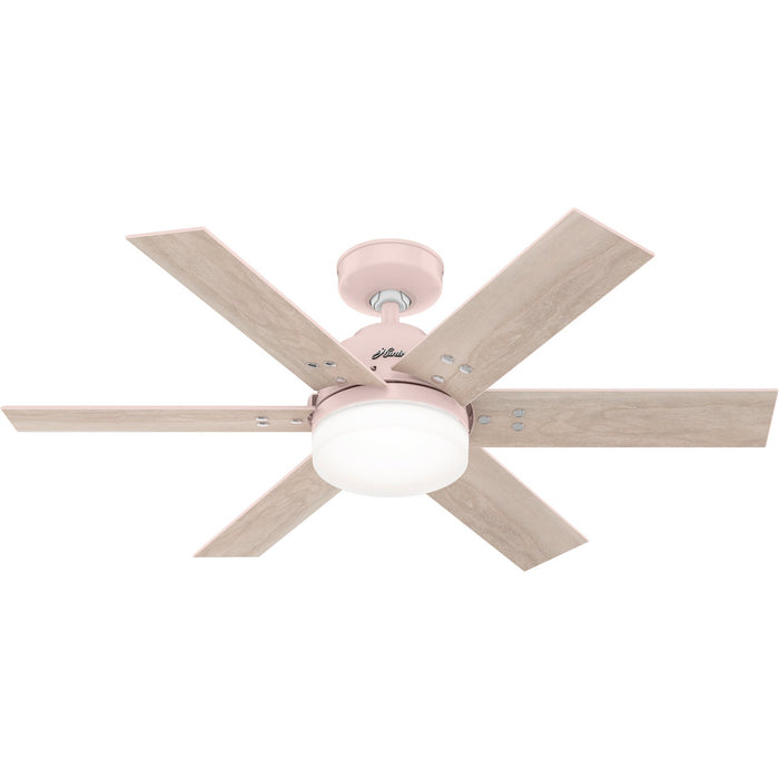 Hunter 44" Pacer Ceiling Fan with LED Light Kit and Handheld Remote