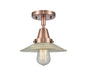 Innovations - 447-1C-AC-G2-LED - LED Flush Mount - Franklin Restoration - Antique Copper