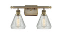 Innovations - 516-2W-AB-G275-LED - LED Bath Vanity - Ballston - Antique Brass
