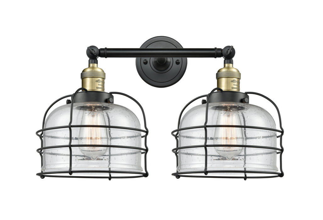 Innovations - 208-BAB-G74-CE-LED - LED Bath Vanity - Franklin Restoration - Black Antique Brass