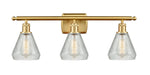 Innovations - 516-3W-SG-G275-LED - LED Bath Vanity - Ballston - Satin Gold
