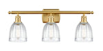 Innovations - 516-3W-SG-G442-LED - LED Bath Vanity - Ballston - Satin Gold