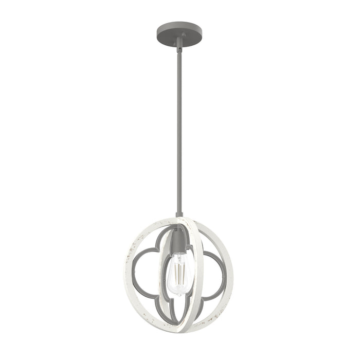 Hunter - 19092 - One Light Pendant - Gablecrest - Painted Concrete