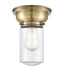 Innovations - 623-1F-AB-G312-LED - LED Flush Mount - Aditi - Antique Brass