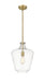 Innovations - 493-1S-BB-G502-12 - One Light Mini Pendant - Lowell - Brushed Brass