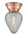 Innovations - 623-1F-AC-G165 - One Light Flush Mount - Aditi - Antique Copper