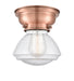 Innovations - 623-1F-AC-G324-LED - LED Flush Mount - Aditi - Antique Copper