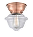 Innovations - 623-1F-AC-G532-LED - LED Flush Mount - Aditi - Antique Copper