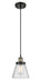 Innovations - 916-1P-BAB-G64 - One Light Mini Pendant - Ballston - Black Antique Brass