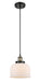 Innovations - 916-1P-BAB-G71 - One Light Mini Pendant - Ballston - Black Antique Brass