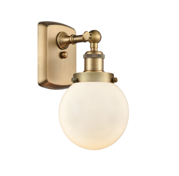 Innovations - 916-1W-BB-G201-6-LED - LED Wall Sconce - Ballston - Brushed Brass