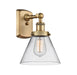 Innovations - 916-1W-BB-G42 - One Light Wall Sconce - Ballston - Brushed Brass