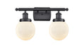 Innovations - 916-2W-BK-G201-6 - Two Light Bath Vanity - Ballston - Matte Black