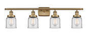 Innovations - 916-4W-BB-G52 - Four Light Bath Vanity - Ballston - Brushed Brass