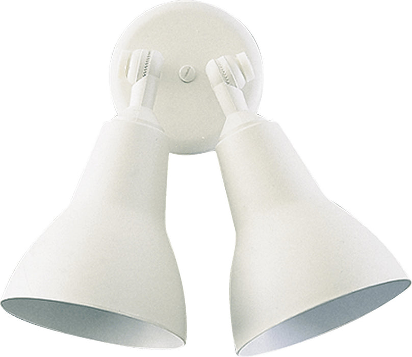 Quorum - 690-2-6 - Two Light Ceiling Mount - Outdoor White - White