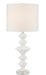 Currey and Company - 6000-0688 - One Light Table Lamp - Pearl/White