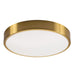 AFX Lighting - OTVF1425LAJD1SB - LED Flush Mount - Octavia - Satin Brass