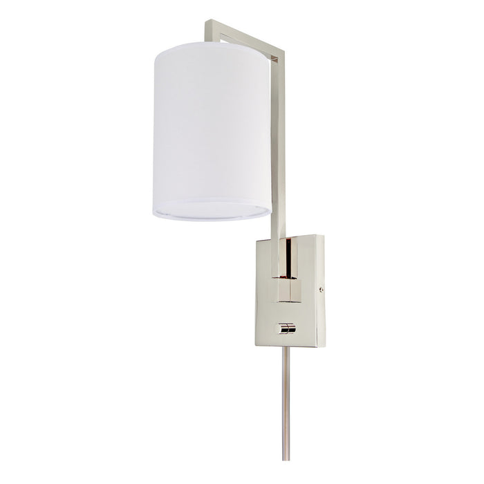 JVI Designs - 1260-15 - One Light Wall Sconce - Allston - Polished Nickel