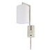 JVI Designs - 1260-15 - One Light Wall Sconce - Allston - Polished Nickel