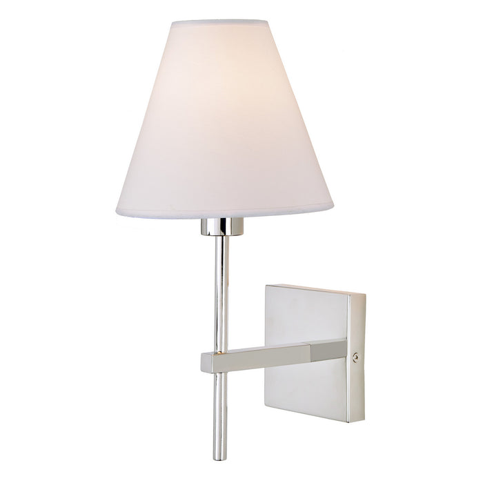 JVI Designs - 1273-15 - One Light Wall Sconce - Kent - Polished Nickel