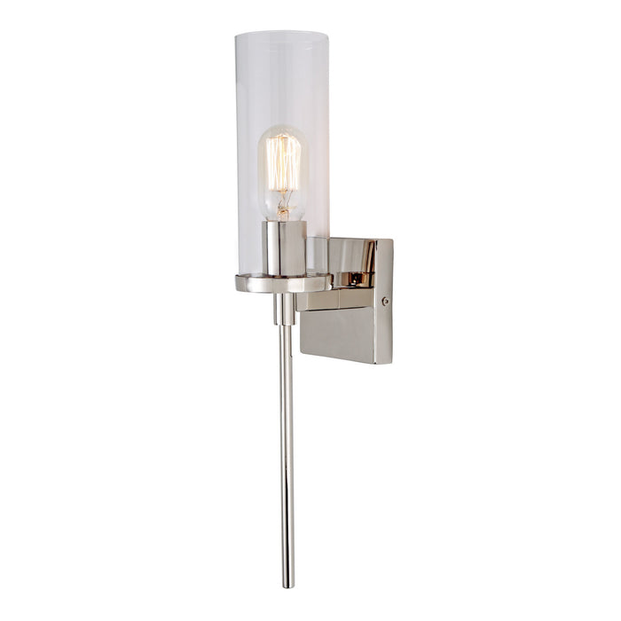 JVI Designs - 537-15 - One Light Wall Sconce - Kent - Polished Nickel