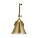 Generation Lighting - 4298101-848 - One Light Wall Sconce - Salem - Satin Brass