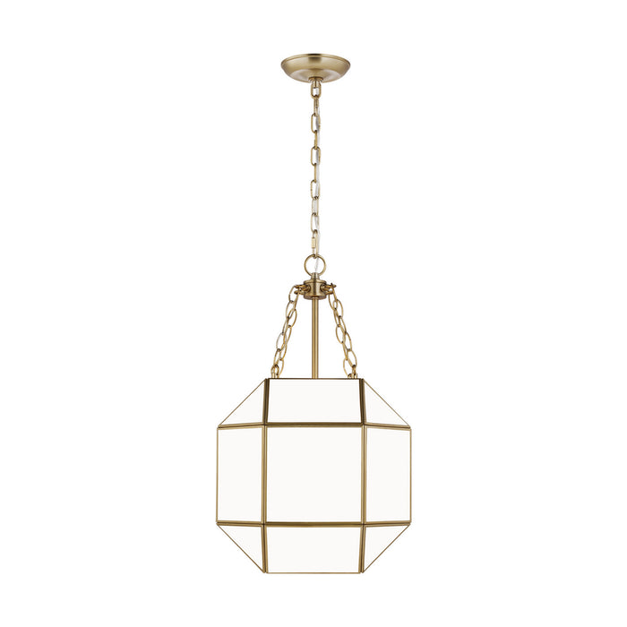 Generation Lighting - 5179453-848 - Three Light Lantern - MORRISON - Satin Brass