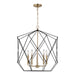 Generation Lighting - 5334105-848 - Five Light Lantern - Zarra - Satin Brass