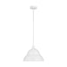 Generation Lighting - 6236701-15 - One Light Outdoor Pendant - Barn Light - White