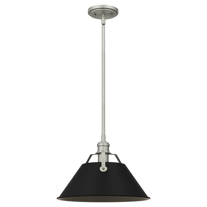 Quoizel - QPP5343AN - One Light Mini Pendant - Jessup - Antique Nickel