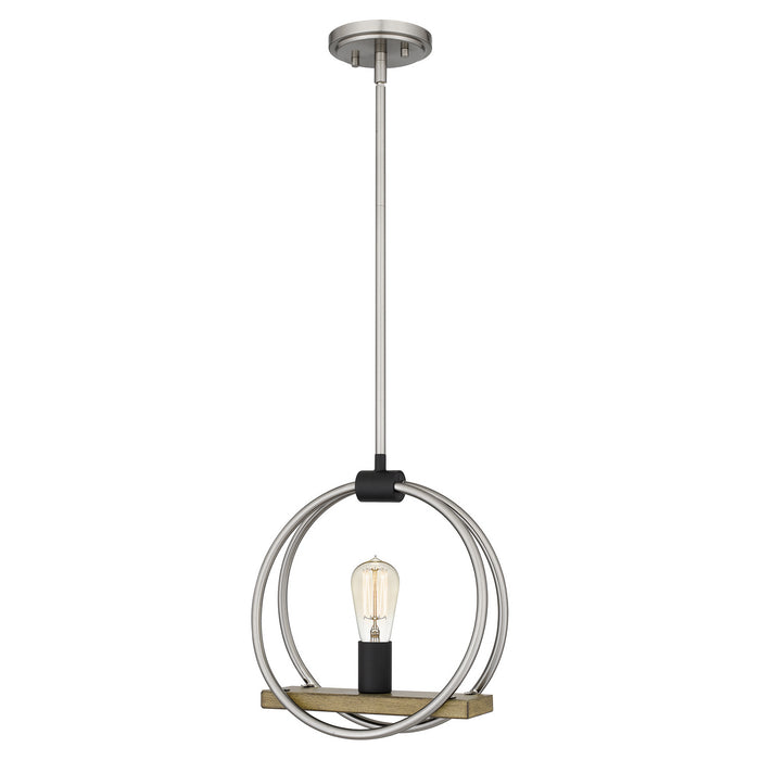 Quoizel - STG1512BN - One Light Mini Pendant - Sterling - Brushed Nickel