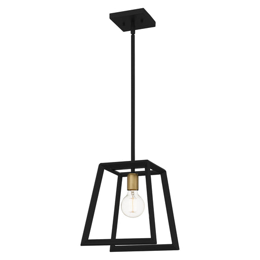 Quoizel - TIL1510MBK - One Light Mini Pendant - Tilly - Matte Black