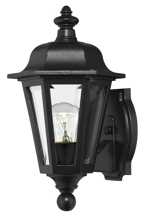 Hinkley - 1819BK - One Light Wall Mount - Manor House - Black