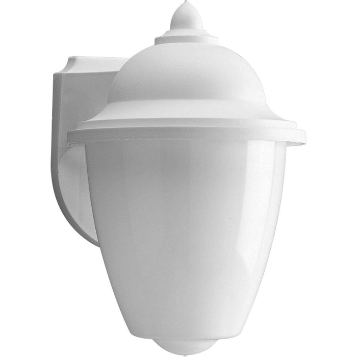 One Light Wall Lantern from the Polycarbonate collection in White finish
