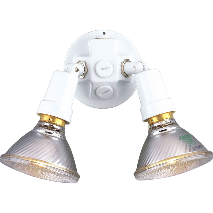 Progress Lighting - P5207-30 - Two Light Flood Light - Par Lampholder - White