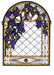 Meyda Tiffany - 38656 - Window - Grape Diamond Trellis - Zasdy Purple Ha