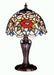 Meyda Tiffany - 30313 - One Light Table Lamp - Renaissance Rose - Antique Copper