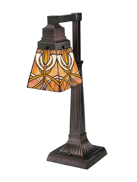 Meyda Tiffany - 27636 - One Light Desk Lamp - Glasgow Bungalow - Xaia Ha Beige