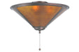 Meyda Tiffany - 27434 - Flushmount - Sutter - Amber Mica