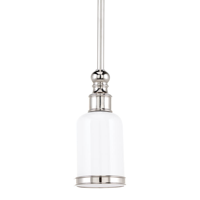 Hudson Valley - 6321-PN - One Light Pendant - Chatham - Polished Nickel