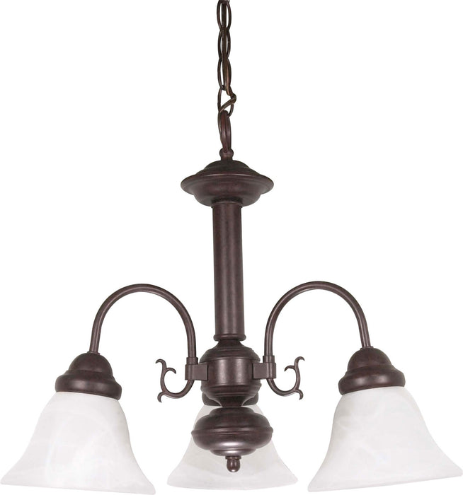 Nuvo Lighting - 60-184 - Three Light Chandelier - Ballerina - Old Bronze