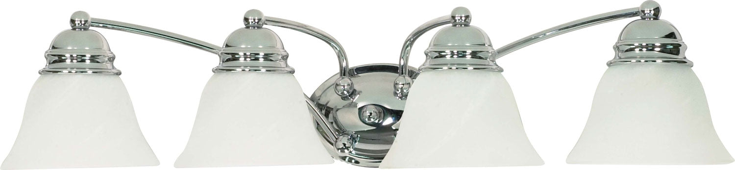 Nuvo Lighting - 60-339 - Four Light Vanity - Empire - Polished Chrome