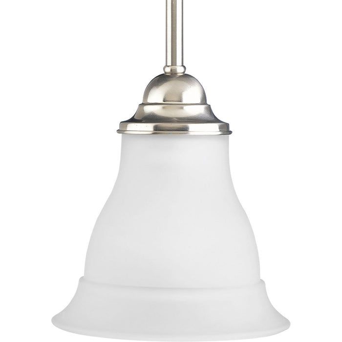 Progress Lighting - P5096-09 - One Light Mini Pendant - Trinity - Brushed Nickel