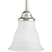 Progress Lighting - P5096-09 - One Light Mini Pendant - Trinity - Brushed Nickel