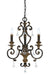 Quoizel - MQ5003HL - Three Light Chandelier - Marquette - Heirloom