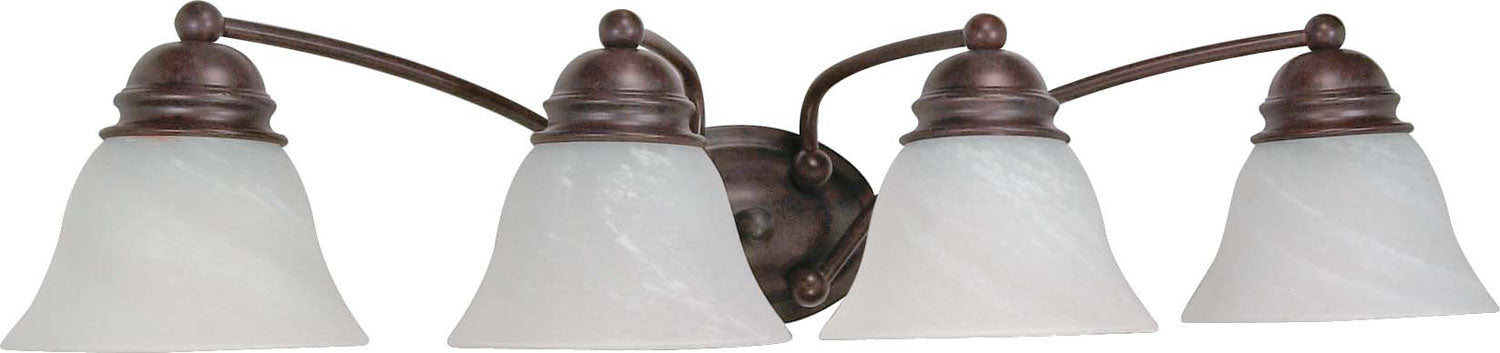 Nuvo Lighting - 60-347 - Four Light Vanity - Empire - Old Bronze