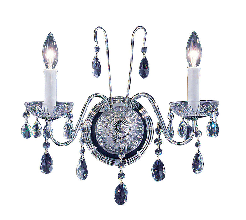 Classic Lighting - 8382 CH C - Two Light Wall Sconce - Daniele - Chrome