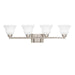 Kichler - 5391NI - Four Light Bath - Langford - Brushed Nickel