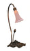 Meyda Tiffany - 13447 - One Light Accent Lamp - Pink Pond Lily - Custom,Chrome