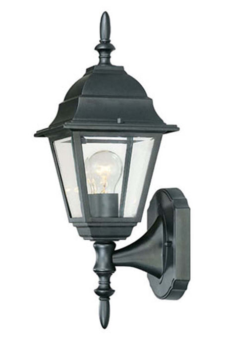 Acclaim Lighting - 4001BK - One Light Outdoor Wall Mount - Builders` Choice - Matte Black